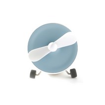 POUT-EARS1_블루 블루투스스피커가성비 예쁜선풍기 커플선풍기 충전식 블루투스스피커란 블루투스사운드바 미니손선풍기