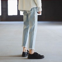 가바바 남성 바지 옆라인 빈티지 포인트 청바지 G6642
