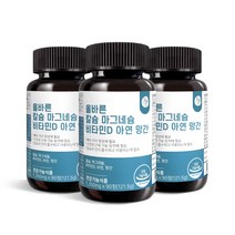 올바른 칼슘 마그네슘 비타민D 아연 망간, 270정