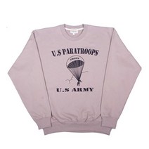 그롭스 패러트룹스 스웻셔츠 (베이지) M~L US NAVY 빈티지 밀리터리 긴팔티 티 미군 캐주얼 아이콘