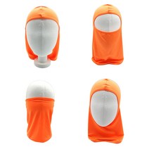 쫀쫀한 얼굴 햇빛 가리개 주황 스포츠용 등산용 자전거 안면 복면 마스크 낚시 풋살 라이딩 여름 겨울 레저용 햇볕 목 가리개