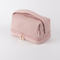 나이스나 2단 소프트 고급 여행용 화장품 파우치