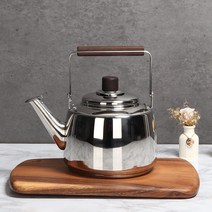 더뷰크 인덕션 하모니 휘슬 주전자 6종 1L 1.5L 2L 3L 5L 7L, 실버
