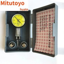Mitutoyo-다이얼 표시기 513-404 아날로그 레버 다이얼 게이지 정확도 0.01 범위 0-0.8mm 직경 40mm 32mm, 01 No.513-404