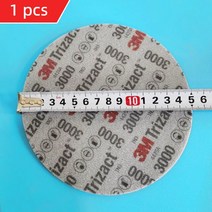 자동차 스프레이 페인트 연마용 정밀 피라미드 3M 스폰지 사포 P3000 6 인치 152mm 연삭, 01 3000grit 1pcs