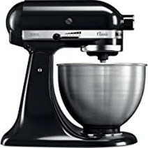 키친에이드(KitchenAid) 스탠드 믹서 반죽기 블랙 4.3L, 검은색