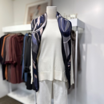 올리비아로렌 패턴 울실크캐시미어 스카프 VYCXFXF8311 NC중앙점