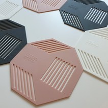 [1+1] 대박놀람템 인덕션 보호매트, 차콜, 핑크