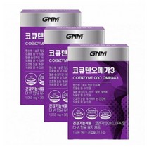 GNM 코큐텐 오메가3 3박스 3개월분 코엔자임Q10