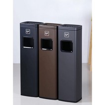 야외 쓰레기통 재떨이 철제 길거리 편의점 PC방 실외 흡연부스 흡연장, A
