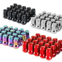 락모터스 자동차 락너트 P1.5XM12 현대 기아 스페셜키 휠너트 휠볼트 경량너트 락볼트 휠 타이어튜닝 차량용, 6각락너트(골드)