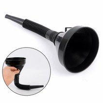 socean 플라스틱 접이식 깔대기 FUNNEL 자바라 깔때기 프라스틱 깔데기 손잡이 깔떼기 고리 갈대기 병 주입기 핸디