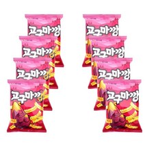 농심 고구마깡 사무실 어린이 아이 어른 간식 주전부리 과자 세트 83g, 8개