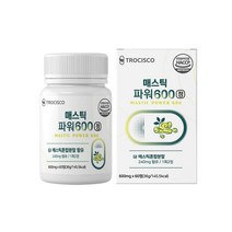 트로시스 위 매스틱 분말정 600 60정 메스틱검 추천 양배추 곡물효소 알로에베라 유산균