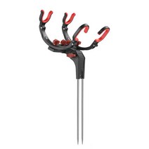 낚시좌대 낚시발판낚싯대 홀더 360 도 조절 가능 스탠드 접이식 브래킷 로드 벽 마운트 모듈러 낚시 액세서, 02 green