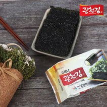 소문난 광천김 재래 도시락김(5g) 9단 x 10봉 총 90개(1박스)