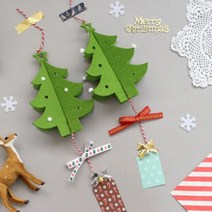 도토리디자인 트리모빌펠트 5set 학습만들기재료