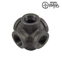 빈터스 파이프인테리어 흑관 6방티 15A 20A 흑관부속, 1개