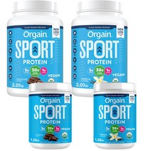 올게인 오가닉 프로틴 단백질 파우더 바닐라 초코 4종, 1. 바닐라 1.26 LB