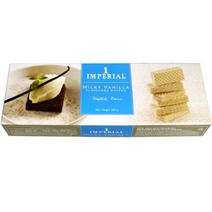 임페리얼 밀키바닐라향 웨이퍼 100g (유통기한 2023-12-29) 웨하스 밀크크림 사무실간식, 3개