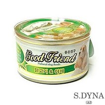 프렌치불독 개습식사료 고급 애견통조림 닭고기야채, 상세페이지 참조