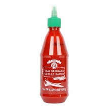 수리 쓰리라차 칠리 소스 435ml / 스리라차 태국 고추 담백한 매콤한 칼칼한 맛 쌀국수 볶음 요리