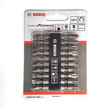 보쉬 양용 드라이버 비트 PH2-SL6 65mm 10P