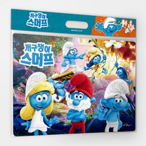 80피스 판퍼즐 개구쟁이 스머프 정글탐험 (AL80-171)퍼즐 직소퍼즐 아동퍼즐 만화퍼즐 애니퍼즐 명화퍼즐 취미 키덜트 PUZZLE 개구쟁이스머프 스머프 파파스머프 캐릭터 80피스 80조각, 본상품