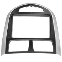 2 Din Car Stereo 오디오 라디오 DVD CD GPS 플레이트 패널 프레임 Fascias Replacement For Hyundai i-25 Accent Solaris