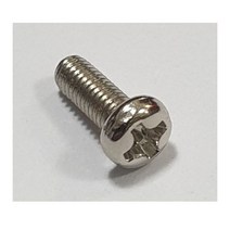 둥근머리볼트(니켈도금) M4X20mm 1봉 1000개 피스