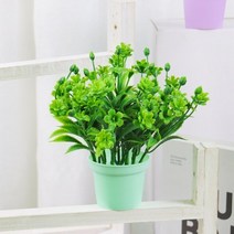 축구 배란다 베란다 잔디 인조인공 꽃 라벤더 유칼립투스 식물 화분 잔디 욕실 홈 실내, a1-8