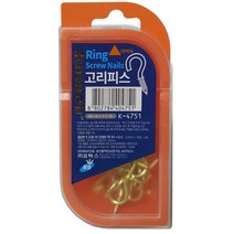 철물 나사못 고리나사 피스 후크 걸이 직결피스, 단일 수량