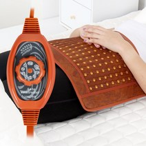 국내생산 꿈에온 원적외선 1인용 허리 복부 등 전신 황토 온열 찜질기