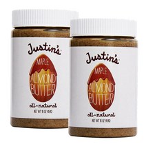 메이플 아몬드 버터 Justins Maple Almond Butter 16oz(454g) 2팩, 1개