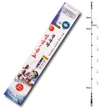 금호조침 참돔 부시리 농어 3본 선상 갯바위 대물 낚시 바늘 카드 채비 세트 KS-255, 03.KS-250 3본물따라10호
