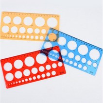 원형 도형자 모형자 자 문구 사무 판촉 곡선 학용품자 템플레이트 동그란자, 사이즈, 소