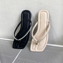 여자 진주 쪼리 슬리퍼 227