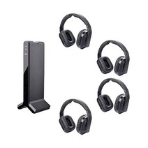 Avantree HT2804 TV용 송신기 1+ 다중 무선 헤드폰 4개 세트
