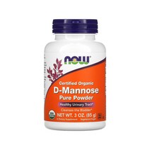 나우푸드 디만노스(D-Mannose) 퓨어 파우더 분말 3oz (85g), 1개