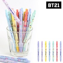 방탄 bt21 캐릭터 볼펜 필기구 굿즈 초등학교 중학교, COOKY