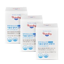 뉴트라키 혈액이동&눈건조 프리미엄 식물성 알티지 rtg 오메가3 460mg x 60캡슐 3set
