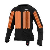 오토바이 열선 이너자켓 바이크 겨울 방한 상의 코미네 EK-317, 2XL