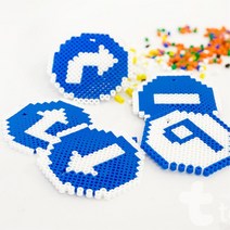 수업교구 방문미술 비즈공예 표지판 교통안전, 표지판2