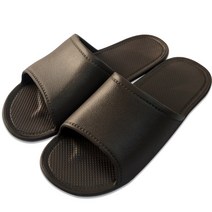 폴포 EVA 거실화 거실 슬리퍼 실내화 모던 1+1 2켤레, 브라운