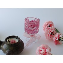 *입점기념 할인!!핸드메이드 플라워 젤 캔들홀더 생일선물 강추, 3)보랏빛정원