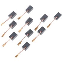 전기 해머 용 흑연 구리 모터 카본 브러쉬 세트 6x85x135mm 10 개