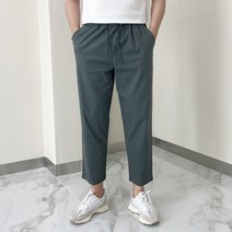 데일트 남성 린넨 와이드 팬츠
