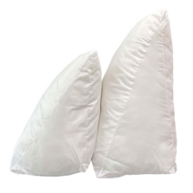 에이치제이홈 삼각 캔버스 빈백 등받이 쿠션 구름 솜 2종, 대