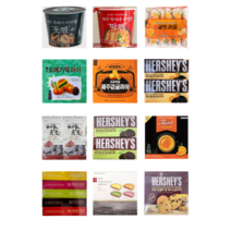 [세종상사]1+1 세트 제주 기념품 간식 답례품 여행 선물 초콜릿 쿠키 먹거리, 11.허쉬녹차샌드쿠키12ea 1+1 (2박스)