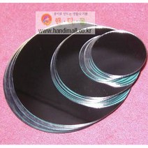 핸디몰 거울모음(원거울 깨지지않는 거울)안전거울 아크릴거울 하트거울/거울DIY, 원거울(13cm)x10개